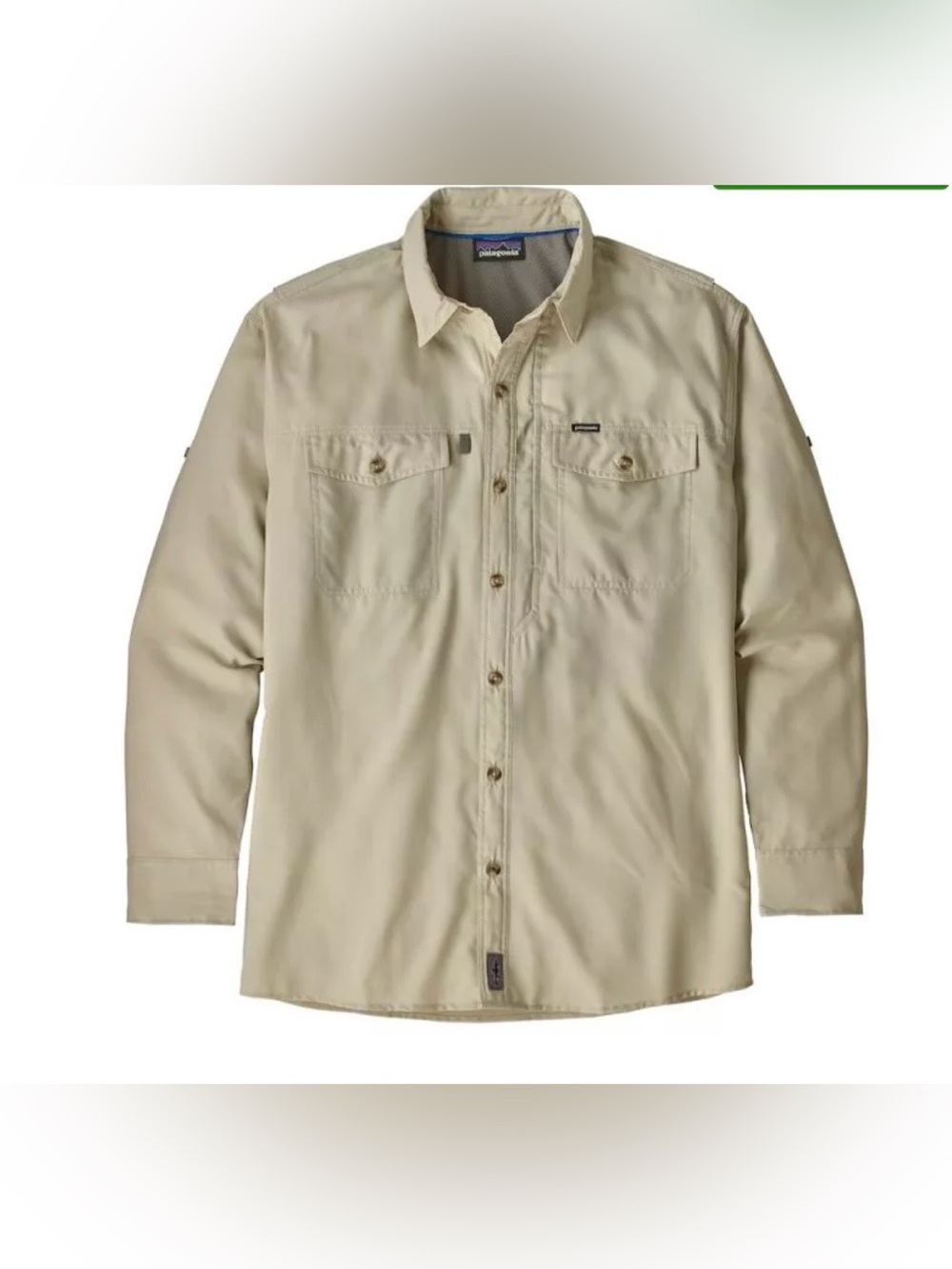 PATAGONIA Sol Patrol shirt, men’s size L, excellent condition, colour is Pelican